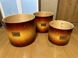 Pearl パール standard maple ドラム スタンダードメイプル ドラムセット メイプル 3個セット 打楽器　まとめ　楽器　器材　その他