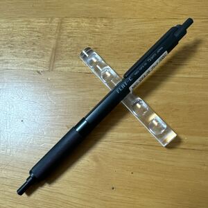 新品 廃盤 OHTO オート FLAT-C フラットシー ボールペン ブラック ニードルポイント ローレット NKG-10FA-05