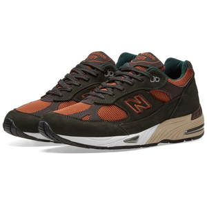 【直営店限定】　New Balance　M991AEG　GREEN　WIDTH:D　US8.5(26.5cm)　991