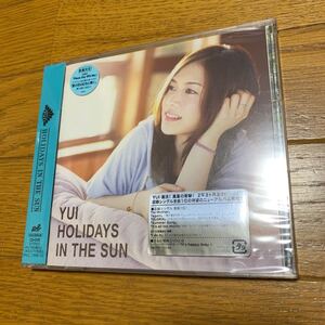 HOLIDAYS IN THE SUN YUI CD アルバム　未開封　初回生産限定盤　DVD 音楽　music