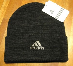 *送料無料*新品*アディダス*ニット帽*ブラック③*フリーサイズ*adidas*ニットキャップ*