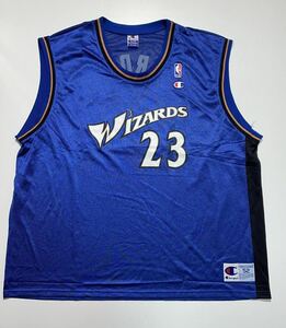 【XXL】新品 Champion NBA WIZARDS 23 JORDAN Uniform チャンピオン nba ワシントンウィザーズ マイケルジョーダン ユニフォーム G433