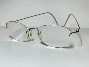 状態良好★【中古P805】LINDBERG (リンドバーグ）メガネフレーム 　SPIRIT TITANIUM MADE IN DENMARK　145 Col.PGT No.093/4A84