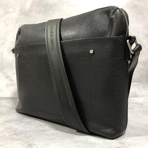 1円【極美品】LOUIS VUITTON ルイヴィトン タイガ グリゴリ メッセンジャーMM レザー ダークネイビー 濃紺 ビジネス メンズ A4 斜めがけ