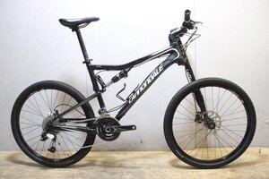 出品まだ■CANNONDALE V2 ONE TWENTY 26インチ フルサスMTB SRAM MIX 3X10S サイズL 2010年モデル