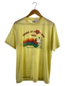 Hanes◆Tシャツ/XL/コットン/IVO