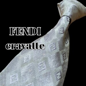 ★FENDI cravatte★　総柄　イタリア製