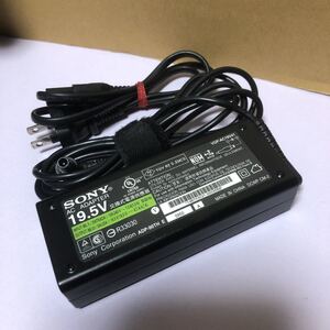 SONY ソニーVAIO AC ADAPTER 19.5V~4.7A VGP-AC19V41アダプター中古動作品SHA1158