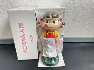 非売品 不二家 首振り　ペコちゃん人形　未使用品　管Y418