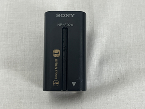 中古■純正 SONY ソニー リチャージャブルバッテリーパック NP-F970★通電・充電・動作OK★送料無料