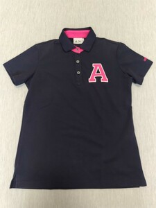 ＼送料込み！／【adidas】アディダス 半袖 ポロシャツ サイズM 紺色 ネイビー ゴルフウェア GOLF スポーツ ファッション