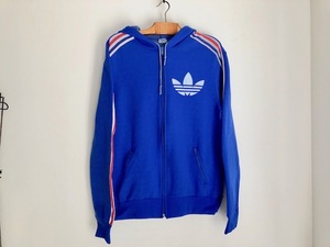 アディダス フランス代表 レアデカロゴタイプ パーカー トリコロールカラー ヴィンテージ ジャージ フランス製 VENTEX adidas 70s W杯