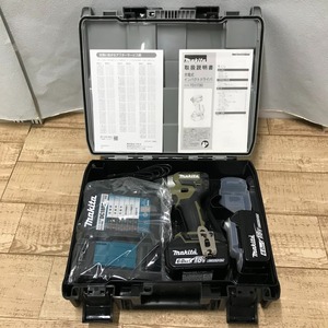 08w5857★1円~ マキタ makita 18V olive TD173DRGXO 充電式インパクトドライバ 中古品