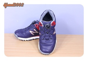 New balance　５７４　ニューバランス　ゴルフシューズ　２２．５ｃｍ　スパイク・ＢＯＡ（ガチャガチャ）・ワイド（幅広め）　良品！