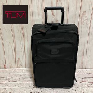 TUMI スーツケース ブラック キャリーバッグ ビジネス トゥミ 機内持込サイズ