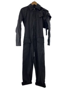 BOTTEGA VENETA◆20AW/JUMPSUIT COATED WATERPROOF COT/オールインワン/34/コットン/ブラウン