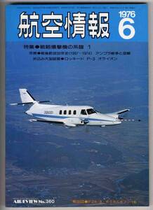 【c2654】76.6 航空情報／戦略爆撃機の系譜,戦後航空30年史...