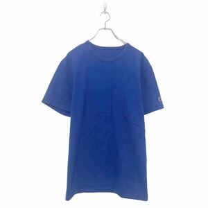 Champion 半袖 無地 Tシャツ チャンピオン XL~ ブルー シンプル クルーネック ビッグサイズ 古着卸 アメリカ仕入 a604-6397