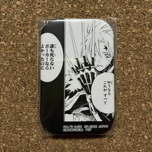 ジャンプ50周年 スクエア 缶バッジ D.Gray-man アレン セガ・アドアーズ 限定プライズ