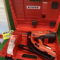 【未使用品】ヒルティ(HILTI) ガス式鋲打機 GX120 ガスGC20 ４本 釘X-EGN14MX ２箱付属【川越店】