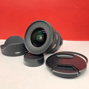 ▲ 防湿庫保管品 SIGMA EX 10-20mm F3.5 DC HSM カメラ レンズ Nikon用 オートフォーカス AF動作確認済 ニコン シグマ