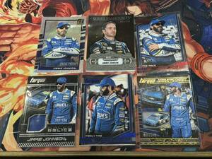 Panini TORQUE Donruss PressPass Racing JIMMIE JOHNSON レリック シリアル カード 6枚セット NASCAR ナスカー Race-Used Firesuit