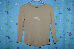  ＡＪ　ＡＲＭＡＮＩ　ＪＥＡＮＳ　アルマーニジーンズ・　ベージュ系色　長袖シャツ　サイズ：３８（中古）