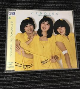 N あ2】CD キャンディーズ ベスト・コレクション CD選書 J-POP アルバム 昭和 あなたに夢中/そよ風のくちづけ/危ない土曜日 他 現状