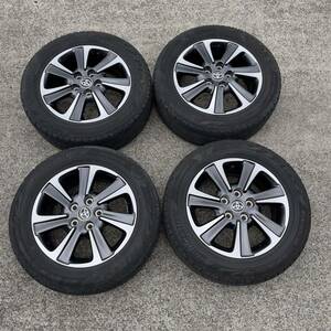 美品 トヨタ ノア ヴォクシー 80系 煌 後期 純正 ホイール 4本 21年製 BRIDGESTONE 205/60R16 ZRR80G ZRR85G ZRR80W ZRR85W