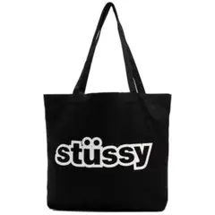 日本未入荷 STUSSY トートバッグ Thick Tote Black