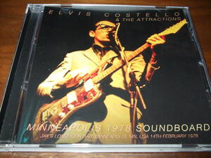 Elvis Costello《 MINNEAPOLIS 78 Soundboard Recordinｇ 》★ライブ