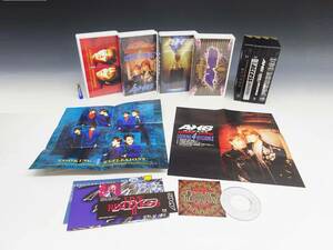 ◆(NS) access AXS アクセス VHS ビデオテープ 4本セット LOOKING 4 REFLEXIONS ⅡⅢ DELICATE PLANET 8cm CD付 浅倉大介 貴水博之