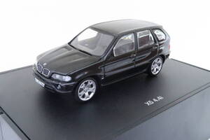 MINICHAMPS ディーラーモデル BMW X5 4.4i ミラー欠品 1/43 サシレ