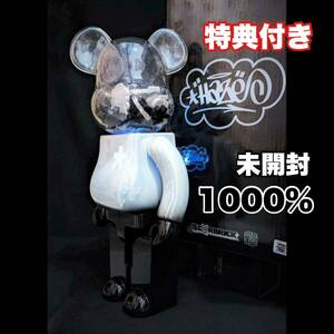 【特典付】【未開封】【新品未使用】【正規品】BE@RBRICK エリックヘイズ ERIC HAZE 1000％ ベアブリック レア メディコムトイ 