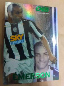 】Panini 2005 Calcio】G3/ Emerson Juventus●Grandi