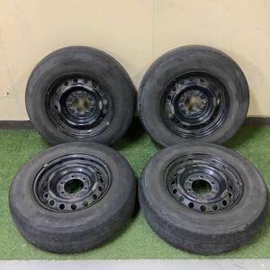 ハイエース ワゴン J15x6J タイヤホイール4本セット　タイヤ→YOKOHAMA JOB RY52 195/80R15 管番1462