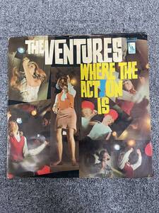 赤盤 /ベンチャーズ アクション/『THE VENTURES WHERE THE ACTION IS』/12インチ/LP-7488/ 管理：F0902T540