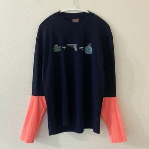 w< jeans ロングスリーブTシャツ w< walter van beirendonck