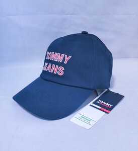 【新品 未使用品】TOMMY JEANS トミージーンズ キャップ 帽子 ネイビー 男女兼用 送料無料