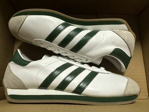 1998 adidas カントリー 白×緑 US9 新品