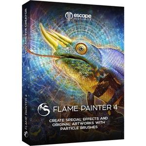 Flame Painter 4 ペイント・グラフィック・フォトエフェクトブラシ Adobe Photoshopプラグイン対応 ペイントソフト ダウンロード版