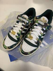 BAPE adidas Forum 84 Low 30th Anniversary Camo 28cm エイプ　アディダス　フォーラム　ロー　３０周年　新品未使用