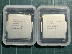 ☆まとめ売り☆ Intel Core i5 - 6400 2個セット!!!!