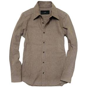 定価3.3万 AKM 2WAY STRETCH HOUNDTOOTH SHIRTS M 千鳥格子ストレッチシャツ ジュンハシモト wjk