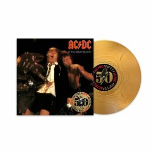 【新品】 AC/DC エーシー・ディーシー / IF YOU WANT BLOOD YOU GOT IT (GOLD VINYL) (輸入LP)