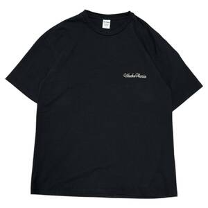 WACKO MARIA ワコマリア　Logo Embroider T-Shirts ブラック サイズ:L