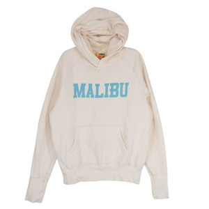 TMT ティーエムティー MALIBU ロゴ プルオーバー パーカー オフホワイト系 L【中古】