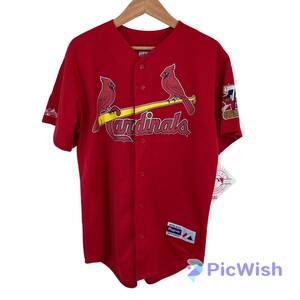 希少新品98年製　70本塁打　Cardinals カージナルス　McGwire マグワイア　majestic マジェスティックユニフォーム　MBL オーセンティック