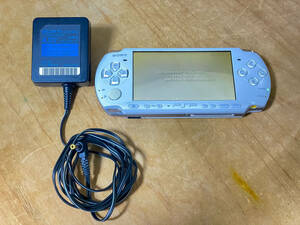 PSP SONY 本体 動作確認済 充電器セット ACアダプタ　3000