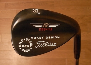 【58-12】VOKEY ボーケイ RAW ガンブルー S200　ψf709